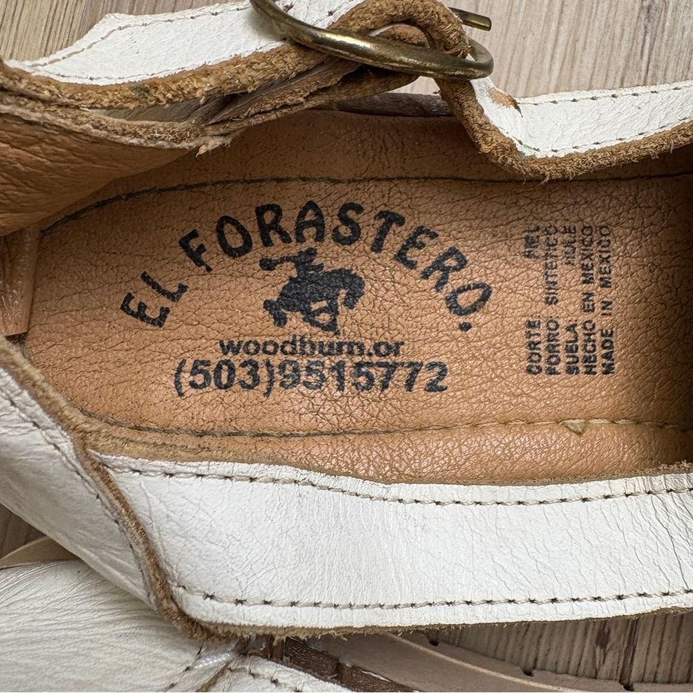 El Forastero Huarache Leather Sandals - Picture 2 of 8